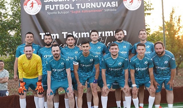 Denizli Tekden'den Sağlık Çalışanları Futbol Turnuvasına farklı başlangıç