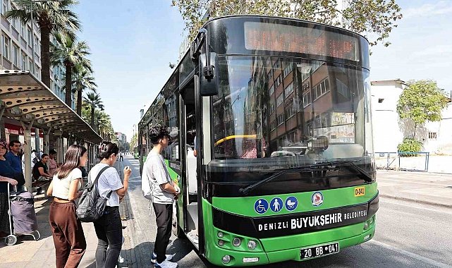 Denizli'de şehir içi ulaşıma zam geldi
