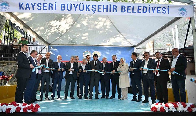 Derebağ Şelalesi 'ne 12 kilometrelik grup yolu yapıldı