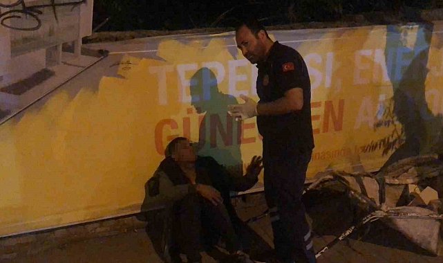 Dilencinin yeni numarası sağlık ekipleri gelince ortaya çıktı
