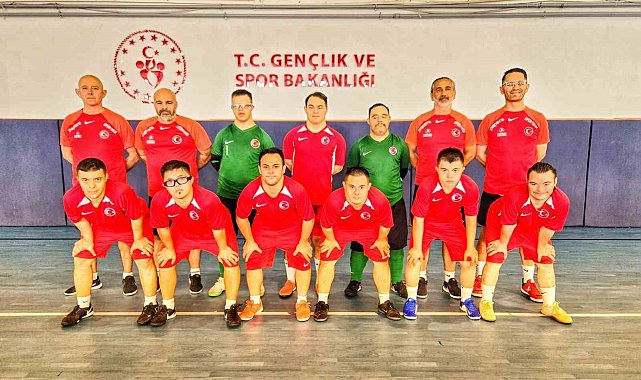 Down Sendromlu Futsal Milli Takımı'nda hedef üst üste 3. kez Avrupa şampiyonluğu