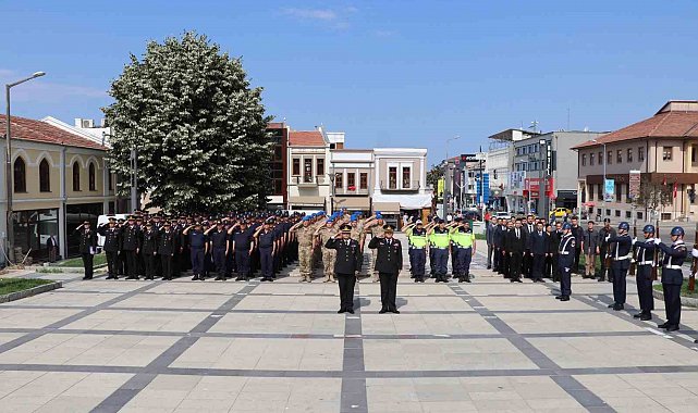 Edirne'de Jandarma Teşkilatı'nın kuruluşunun 186. yılı törenle kutlandı