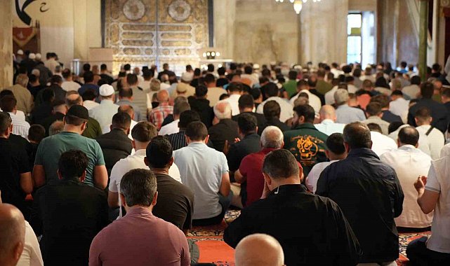 Edirne'de Kurban Bayramı namazı coşkusu