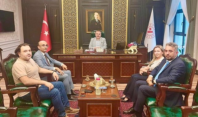 Edremit MYO yönetiminden Kaymakam Odabaş'a ziyaret