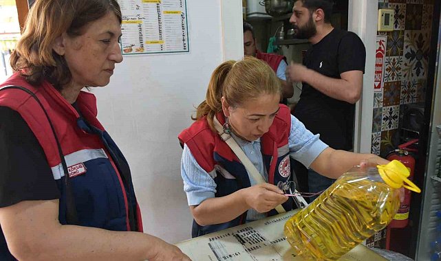 Efeler'de eş zamanlı 'yağ' denetimi