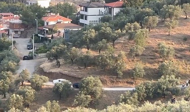 Ekrem İmamoğlu'nun babasına ait olduğu iddia edilen Güre'deki arazide arama yapıldı