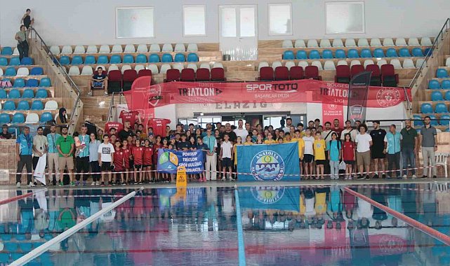 Elazığ, Aquatlon Şampiyonası'na ev sahipliği yaptı