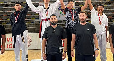 Elazığ erkek takımı taekwondoda şampiyon oldu