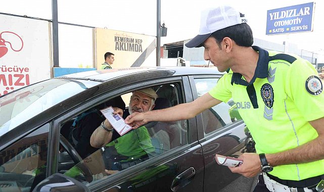 Elazığ'da polis ekiplerinden bayram denetimi