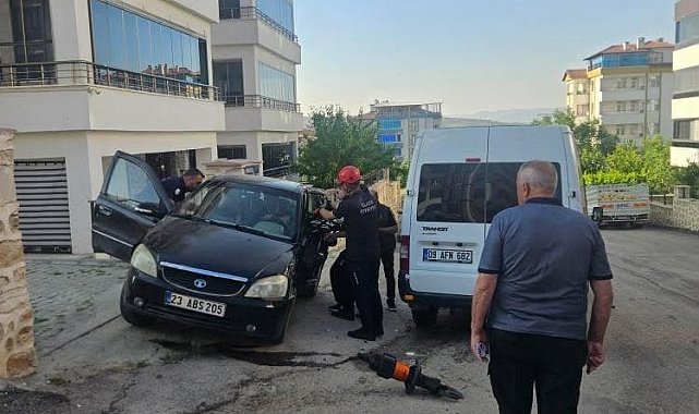 Elazığ'da trafik kazası: 1 yaralı