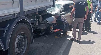 Elazığ'da trafik kazası: 1 yaralı