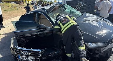 Elazığ'da trafik kazası: 2 yaralı