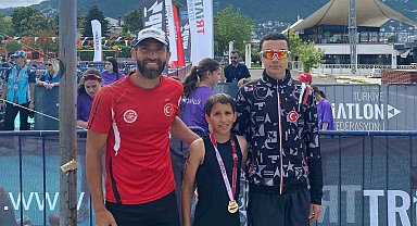 Elazığ'ın triatlonda ilk derecesi