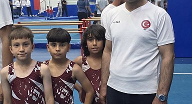 Elazığlı minik cimnastikçilerden bölgesel başarı