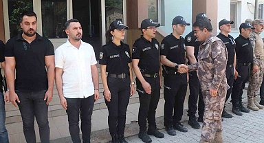 Emniyet Müdürü Yılmaz sınırda bayram mesaisinde