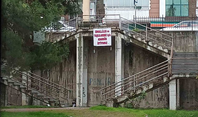 Engellilerin asansör talebi karşılık buldu: Çalışmalar başladı