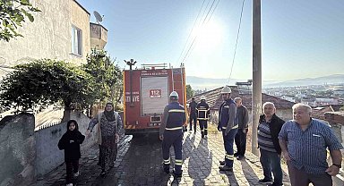 Erbaa'da korkutan yangın