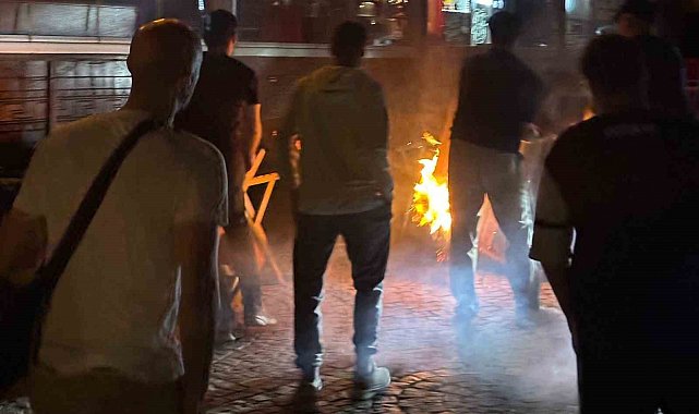 Erdek'te otelde yangın paniği