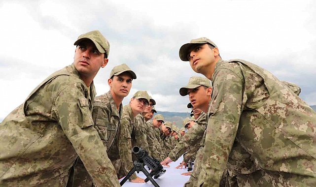 Erzincan'da 2504. dönem bedelli erlerin yemin töreni yapıldı