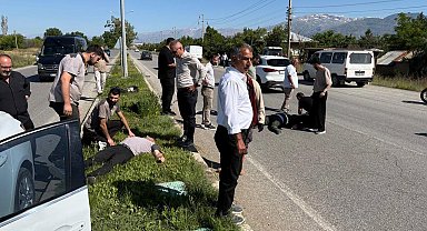 Erzincan'da otomobil ve motosiklet çarpıştı: 1 ölü, 1 yaralı