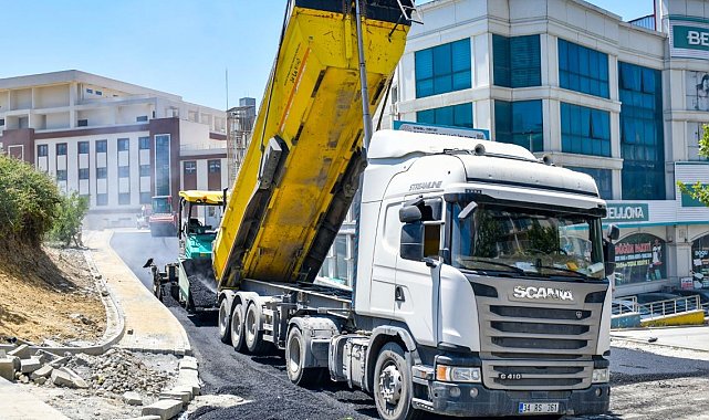 Esenyurt Belediyesi'nin Fatih Mahallesi'nde ki asfalt ve çevre düzenleme çalışmaları tamamlandı