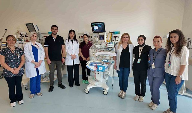 Eskişehir'de yenidoğan bebekte nadir görülen ameliyat başarısı