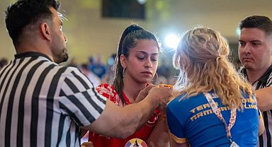 Eskişehirli sporcunun bileği Avrupa'da bükülmedi