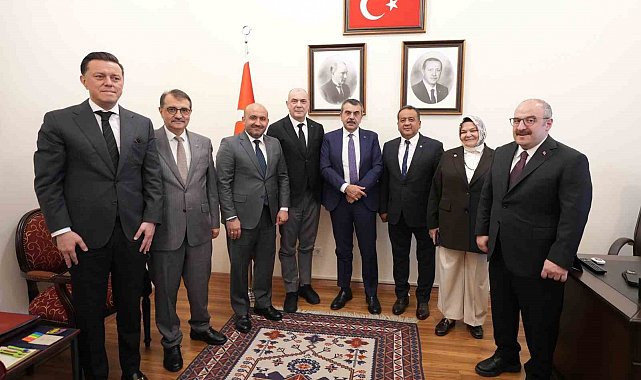 ESO'dan Milli Eğitim Bakanı Dr. Yusuf Tekin'e ziyaret