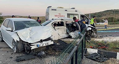 Feci kaza evli çifti hayattan kopardı