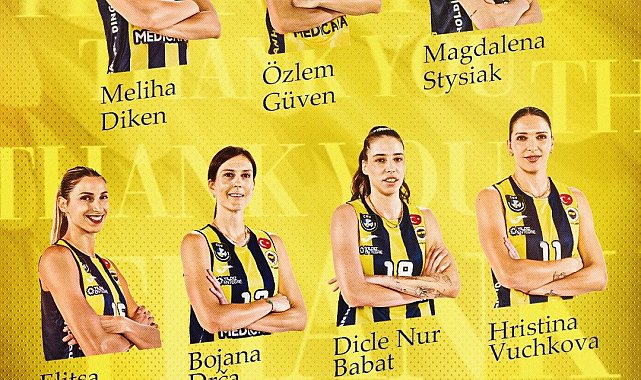 Fenerbahçe Kadın Voleybol Takımı, 7 oyuncuyla yollarını ayırdı