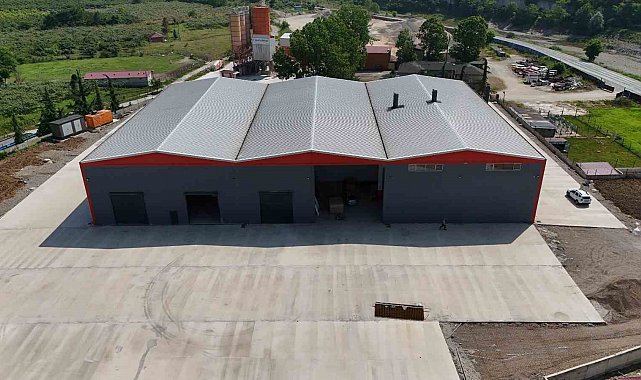 Fındık kabuğundan aktif karbon üretecek tesis sona yaklaşıyor