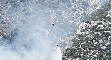 Finike'de çıkan orman yangını kontrol altına alındı