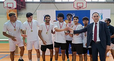 Futsal turnuvasında şampiyonlar ödüllerini aldı