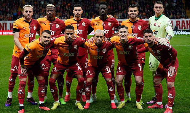 Galatasaray'da goller 17 farklı futbolcudan geldi