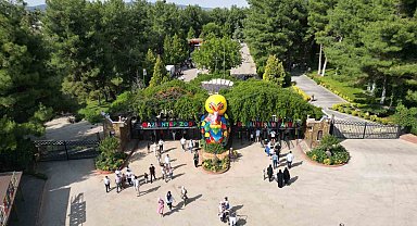 Gaziantep Doğal Yaşam Parkı bayramda ziyaretçi akınına uğradı