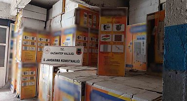 Gaziantep'te 3 milyonluk gümrük kaçağı malzeme ele geçirildi
