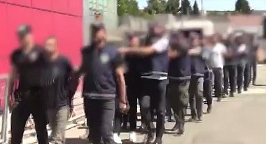 Gaziantep'te 'change araç' operasyonu: 13 şahıs tutuklandı