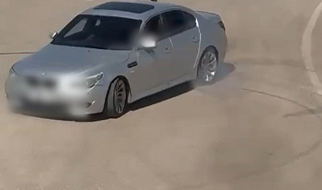 Gaziantep'te drift yapan sürücüye 46 bin 392 TL ceza