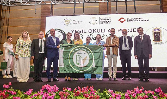 Gaziantep'te iki okula "Yeşil Bayrak" ödülü
