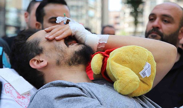 Gaziantep'teki kazada hayatını kaybeden anne ve iki çocuğu için hastanede tören düzenlendi