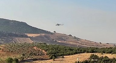 Gaziantep'teki orman yangını 7 saat sonra söndürüldü