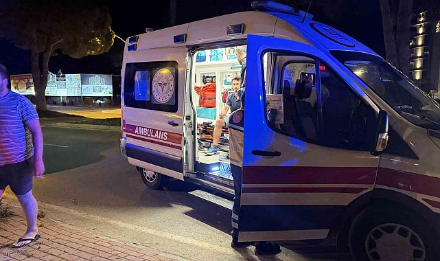 Gazipaşa'da motosiklet kazası: 1 kişi yaralandı