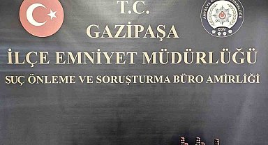 Gazipaşa'da ruhsatsız silah operasyonu