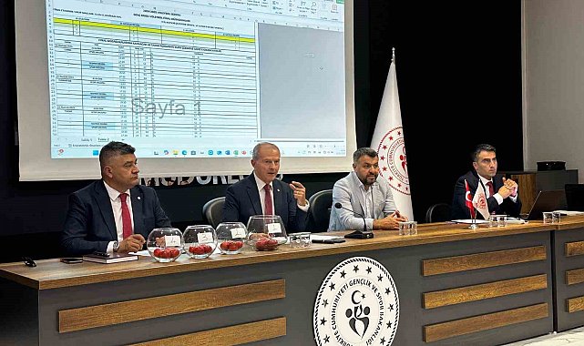 Genç Erkekler Türkiye Şampiyonası Finalleri teknik toplantısı yapıldı