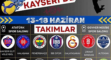 Genç Erkekler Türkiye Voleybol Şampiyonası finalleri Kayseri'de