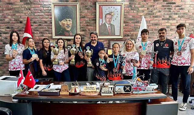 Genç sporcular dünya kupasında 27 madalya kazandı