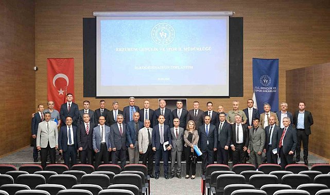 Gençlik ve Spor İl Müdürlüğü İl koordinasyon toplantısı yapıldı