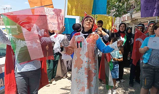 Gölbaşılı kadınlardan Filistin'e destek