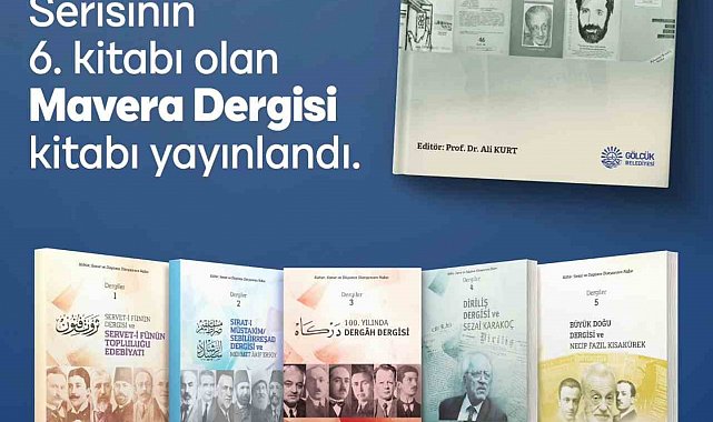 Gölcük'ten edebiyata yeni soluk: "Mavera Dergisi" kitabı yayınlandı