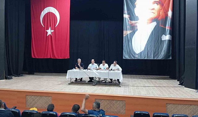 Gönen'de muhtarlar toplantısı yapıldı